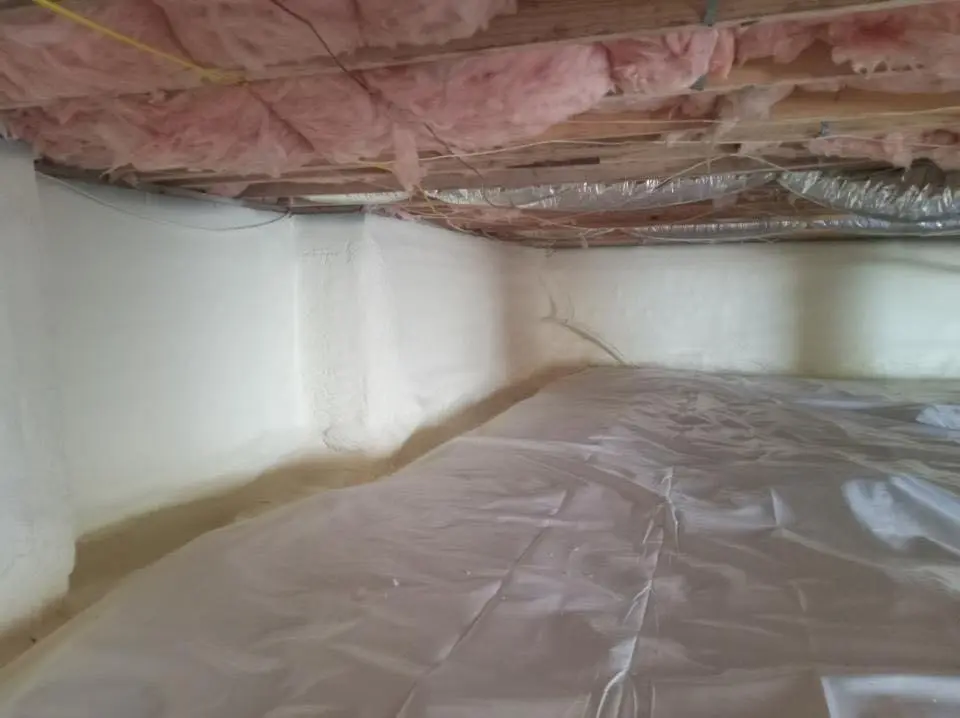 Crawl space encapsulation with closed-cell spray foam for Spray Foam Roofing in Copperas Cove